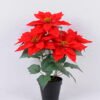 Artificial Flower 40*45*43cm Poinsettia in  pp pot GS-61420006 Christmas Item YeahFlower is one of Chinese leading OEM manufacturers and exporters , supplying the silk flowers, wholesale artificial trees