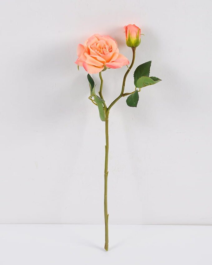 Artificial Flower 18*46CM Rose spray*2 GS-53620037-P1 Single Flowers YeahFlower is one of Chinese leading OEM manufacturers and exporters , supplying the silk flowers, wholesale artificial trees
