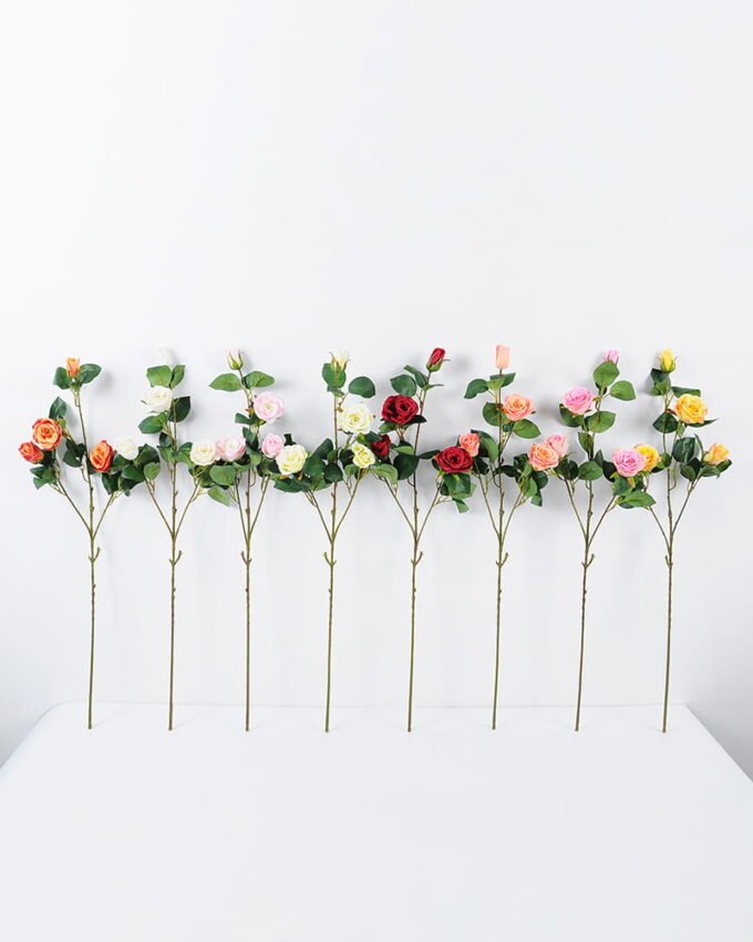 Artificial Flower 21*74CM Rose spray*4 GS-53620040-P1 Single Flowers YeahFlower is one of Chinese leading OEM manufacturers and exporters , supplying the silk flowers, wholesale artificial trees
