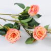 Artificial Flower 21*74CM Rose spray*4 GS-53620040-P1 Single Flowers YeahFlower is one of Chinese leading OEM manufacturers and exporters , supplying the silk flowers, wholesale artificial trees