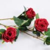 Artificial Flower 21*74CM Rose spray*4 GS-53620040-R1 Single Flowers YeahFlower is one of Chinese leading OEM manufacturers and exporters , supplying the silk flowers, wholesale artificial trees