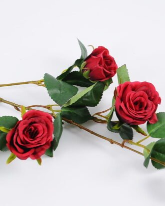 Artificial Flower 21*74CM Rose spray*4 GS-53620040-R1 Single Flowers YeahFlower is one of Chinese leading OEM manufacturers and exporters , supplying the silk flowers, wholesale artificial trees