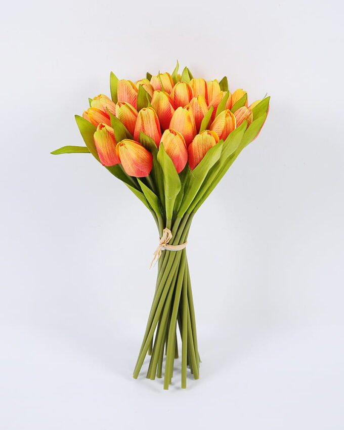 Artificial Flower 20*33cm Tulip Bouquet*24 GS-12820010-O1 Bouquet YeahFlower is one of Chinese leading OEM manufacturers and exporters , supplying the silk flowers, wholesale artificial trees