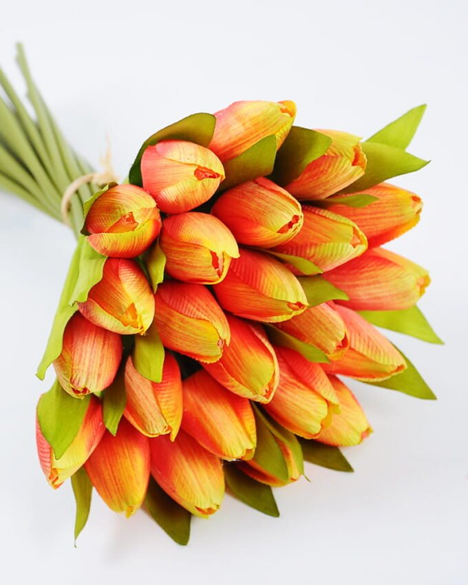 Artificial Flower 20*33cm Tulip Bouquet*24 GS-12820010-O1 Bouquet YeahFlower is one of Chinese leading OEM manufacturers and exporters , supplying the silk flowers, wholesale artificial trees
