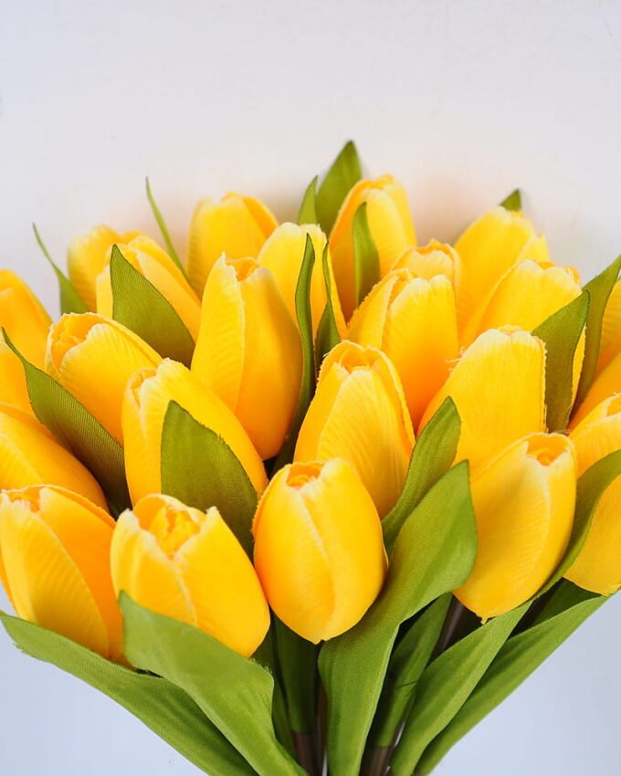 Artificial Flower 20*33cm Tulip Bouquet*24 GS-12820010-Y1 Bouquet YeahFlower is one of Chinese leading OEM manufacturers and exporters , supplying the silk flowers, wholesale artificial trees