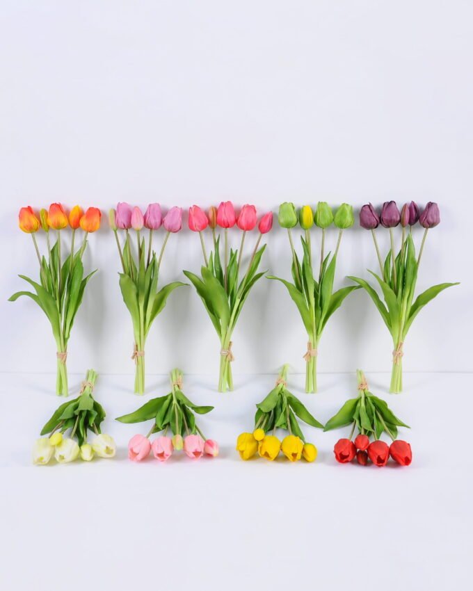 Artificial Flower 13*39cm Tulip Bouquet*5 GS-41520028-G1