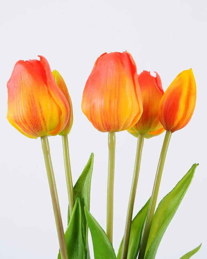 Artificial Flower 13*39cm Tulip Bouquet*5 GS-41520028-O1 Bouquet YeahFlower is one of Chinese leading OEM manufacturers and exporters , supplying the silk flowers, wholesale artificial trees