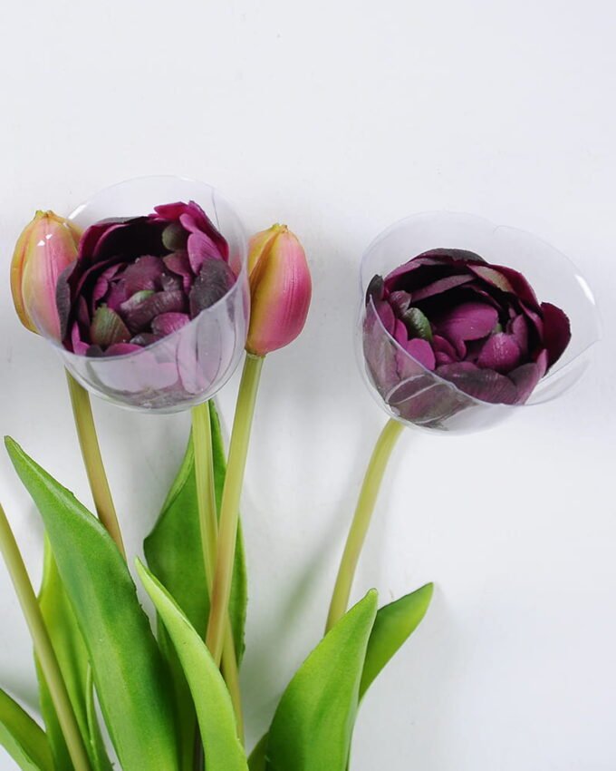 Artificial Flower 15*39cm Tulip Bouquet*5 GS-41520032-Z2 Bouquet YeahFlower is one of Chinese leading OEM manufacturers and exporters , supplying the silk flowers, wholesale artificial trees