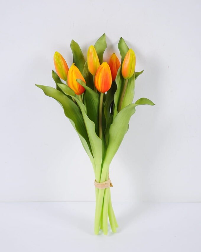 Artificial Flower Tulip Bouquet 7 GS-41520029-O1_3 Artificial Flower 17*30cm Tulip Bouquet*7 GS-41520029-O1 Bouquet YeahFlower is one of Chinese leading OEM manufacturers and exporters , supplying the silk flowers, wholesale artificial trees