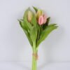 Artificial Flower 17*30cm Tulip Bouquet*7 GS-41520029-P1 Bouquet YeahFlower is one of Chinese leading OEM manufacturers and exporters , supplying the silk flowers, wholesale artificial trees