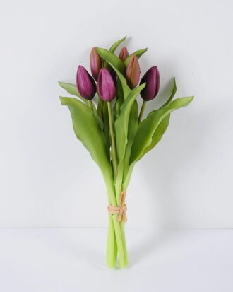 Artificial Flower 17*30cm Tulip Bouquet*7 GS-41520029-Z2 Bouquet YeahFlower is one of Chinese leading OEM manufacturers and exporters , supplying the silk flowers, wholesale artificial trees