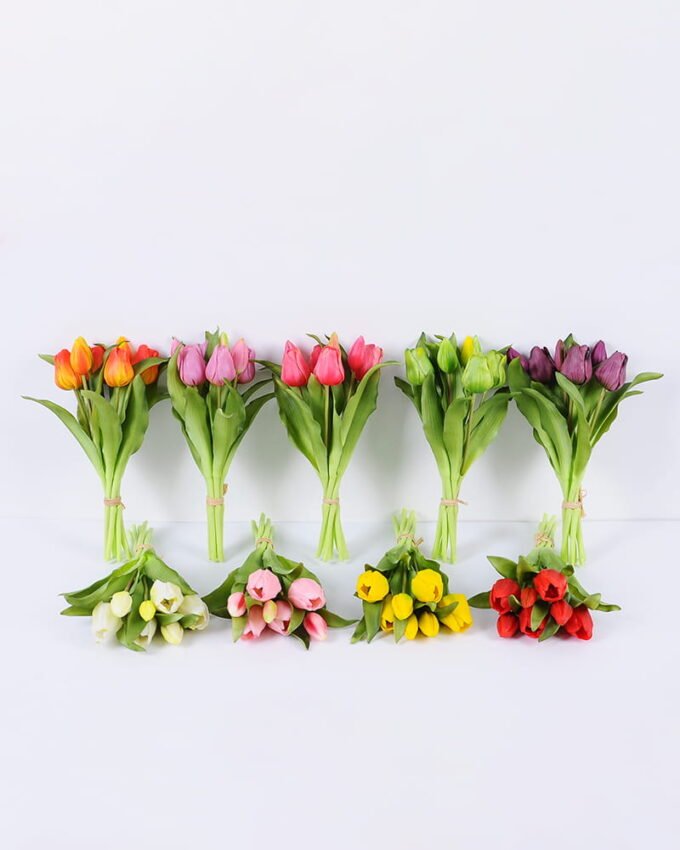 Artificial Flower Tulip Bouquet 7 GS-41520031-O1_1 Artificial Flower 17*30cm Tulip Bouquet*7 GS-41520031-O1 Bouquet YeahFlower is one of Chinese leading OEM manufacturers and exporters , supplying the silk flowers, wholesale artificial trees