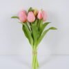 Artificial Flower 17*30cm Tulip Bouquet*7 GS-41520031-P1 Bouquet YeahFlower is one of Chinese leading OEM manufacturers and exporters , supplying the silk flowers, wholesale artificial trees
