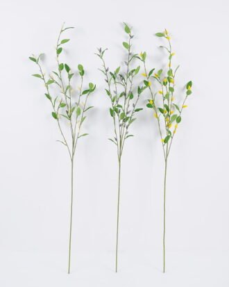 Artificial Plant 16*101cm Berry*5 GS-26220116-H1 Leaves&Sprays&Foliages YeahFlower is one of Chinese leading OEM manufacturers and exporters , supplying the silk flowers, wholesale artificial trees