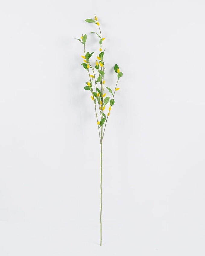 Artificial Plant 16*101cm Berry*5 GS-26220116-Y1 Leaves&Sprays&Foliages YeahFlower is one of Chinese leading OEM manufacturers and exporters , supplying the silk flowers, wholesale artificial trees