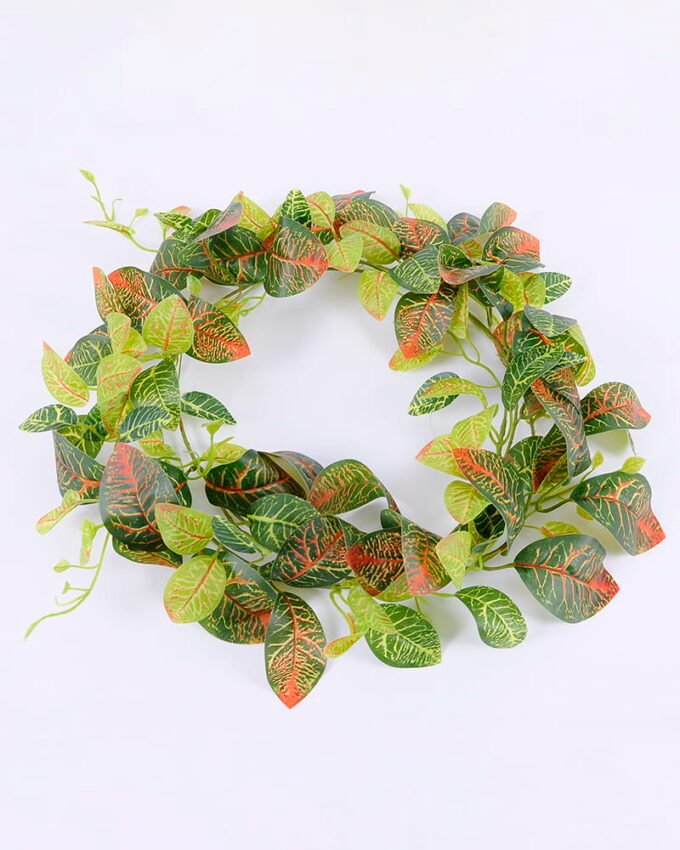 Artificial Plant 20*195cm Colorful Leaves Garland GS-29820044 Banners&Garlands YeahFlower is one of Chinese leading OEM manufacturers and exporters , supplying the silk flowers, wholesale artificial trees