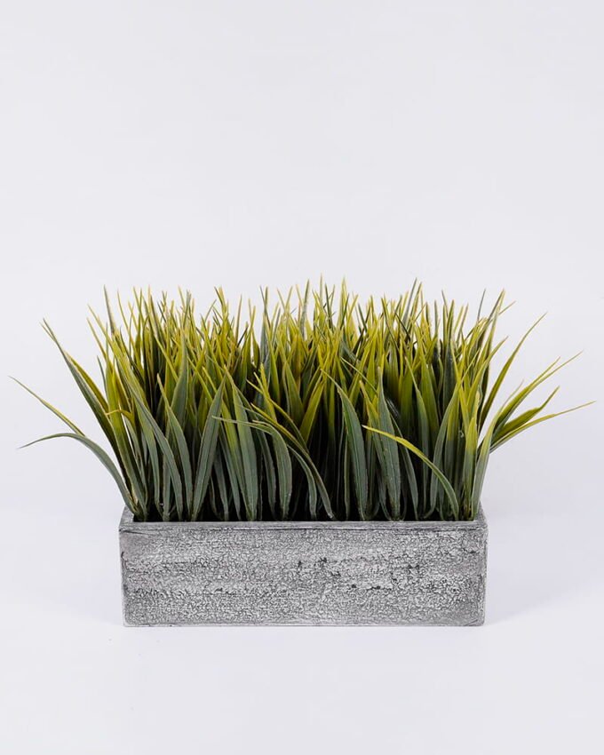 Artificial Plant 35*21*22cm Grass in Wooden pot GS-06920086 Potted Flowers&Plants YeahFlower is one of Chinese leading OEM manufacturers and exporters , supplying the silk flowers, wholesale artificial trees