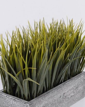 Artificial Plant 35*21*22cm Grass in Wooden pot GS-06920086 Potted Flowers&Plants YeahFlower is one of Chinese leading OEM manufacturers and exporters , supplying the silk flowers, wholesale artificial trees