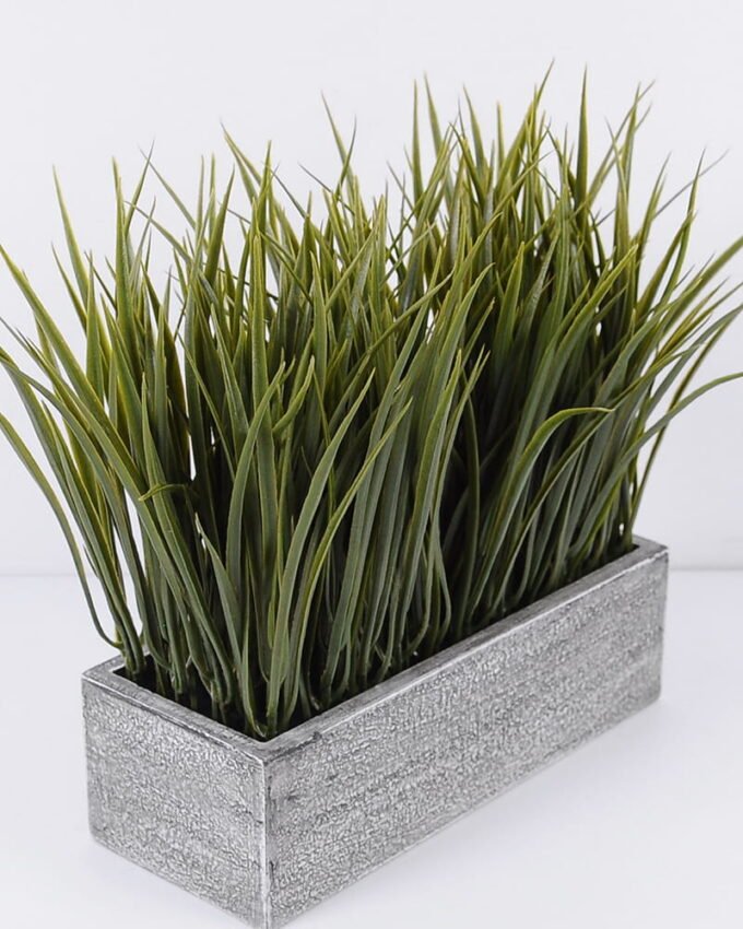 Artificial Plant 38*23*26cm Grass in Wooden pot GS-06920087 Potted Flowers&Plants YeahFlower is one of Chinese leading OEM manufacturers and exporters , supplying the silk flowers, wholesale artificial trees