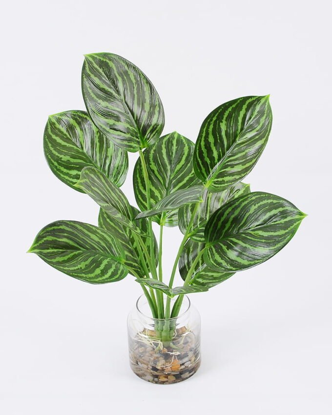 Artificial Plant Leaves in glass ware GS-06921014_4 Artificial Plant 32*40cm Leaves in glass ware GS-06921014 Leaves&Sprays&Foliages YeahFlower is one of Chinese leading OEM manufacturers and exporters , supplying the silk flowers, wholesale artificial trees