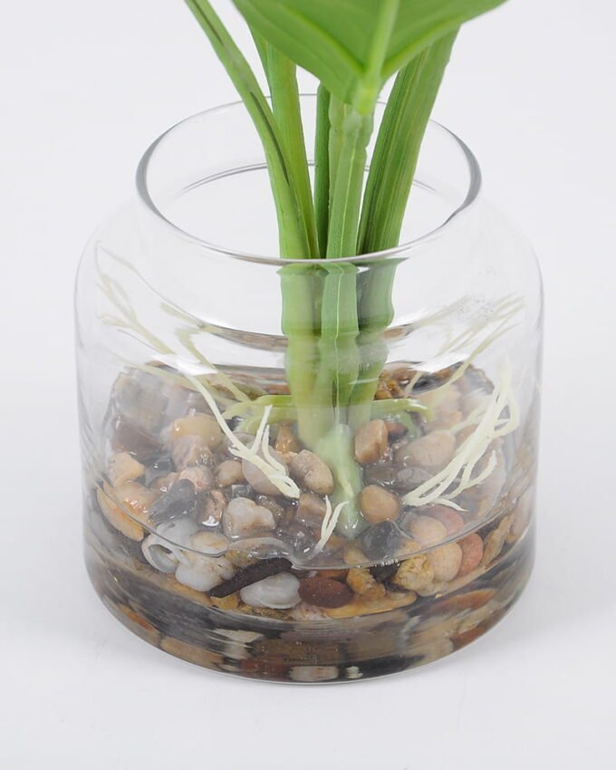 Artificial Plant 32*40cm Leaves in glass ware GS-06921022 Leaves&Sprays&Foliages YeahFlower is one of Chinese leading OEM manufacturers and exporters , supplying the silk flowers, wholesale artificial trees