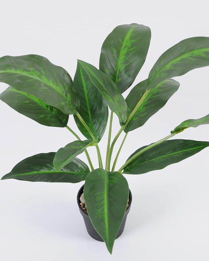 Artificial Plant Leaves in pp pot GS-06921011_5 Artificial Plant 35*44cm Leaves in pp pot GS-06921011 Leaves&Sprays&Foliages YeahFlower is one of Chinese leading OEM manufacturers and exporters , supplying the silk flowers, wholesale artificial trees