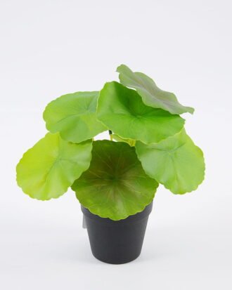 Artificial Plant 18*18cm Lotus leaves in pp pot GS-06921027 Leaves&Sprays&Foliages YeahFlower is one of Chinese leading OEM manufacturers and exporters , supplying the silk flowers, wholesale artificial trees