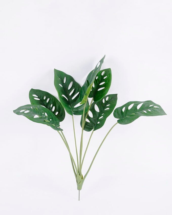 Artificial Plant 40*45cm Monstera spray/lvs7 GS-14520041 Leaves&Sprays&Foliages YeahFlower is one of Chinese leading OEM manufacturers and exporters , supplying the silk flowers, wholesale artificial trees