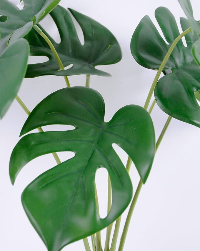 Artificial Plant 39*49cm Monstera spray/lvs7 GS-14520045 Leaves&Sprays&Foliages YeahFlower is one of Chinese leading OEM manufacturers and exporters , supplying the silk flowers, wholesale artificial trees