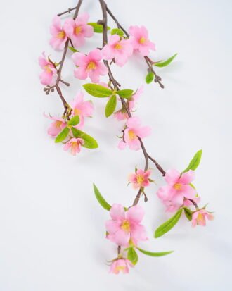 Artificial Plant 17*108cm Peach Blossom Spray GS-31220006 Leaves&Sprays&Foliages YeahFlower is one of Chinese leading OEM manufacturers and exporters , supplying the silk flowers, wholesale artificial trees