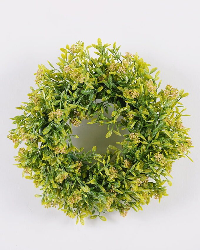 Artificial Plant 7*30cm Wreath*2 GS-36620008-G1 WREATH YeahFlower is one of Chinese leading OEM manufacturers and exporters , supplying the silk flowers, wholesale artificial trees