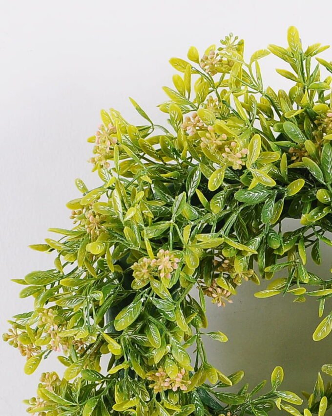 Artificial Plant 7*30cm Wreath*2 GS-36620008-G1 WREATH YeahFlower is one of Chinese leading OEM manufacturers and exporters , supplying the silk flowers, wholesale artificial trees