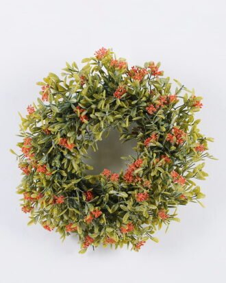 Artificial Plant 7*30cm Wreath*2 GS-36620008-O1 WREATH YeahFlower is one of Chinese leading OEM manufacturers and exporters , supplying the silk flowers, wholesale artificial trees