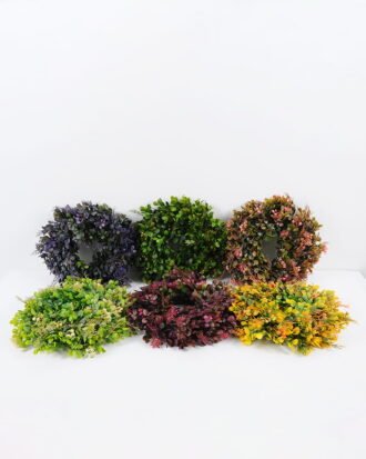 Artificial Plant 9*37cm Wreath GS-36620009-G1 WREATH YeahFlower is one of Chinese leading OEM manufacturers and exporters , supplying the silk flowers, wholesale artificial trees