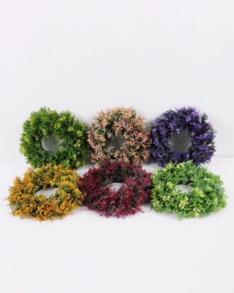 Artificial Plant 8*30cm Wreath GS-36620010-P1 WREATH YeahFlower is one of Chinese leading OEM manufacturers and exporters , supplying the silk flowers, wholesale artificial trees