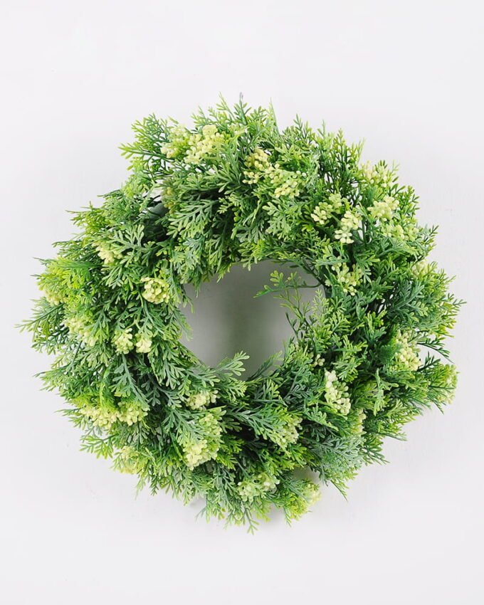Artificial Plant 8*30cm Wreath GS-36620010-W1 WREATH YeahFlower is one of Chinese leading OEM manufacturers and exporters , supplying the silk flowers, wholesale artificial trees