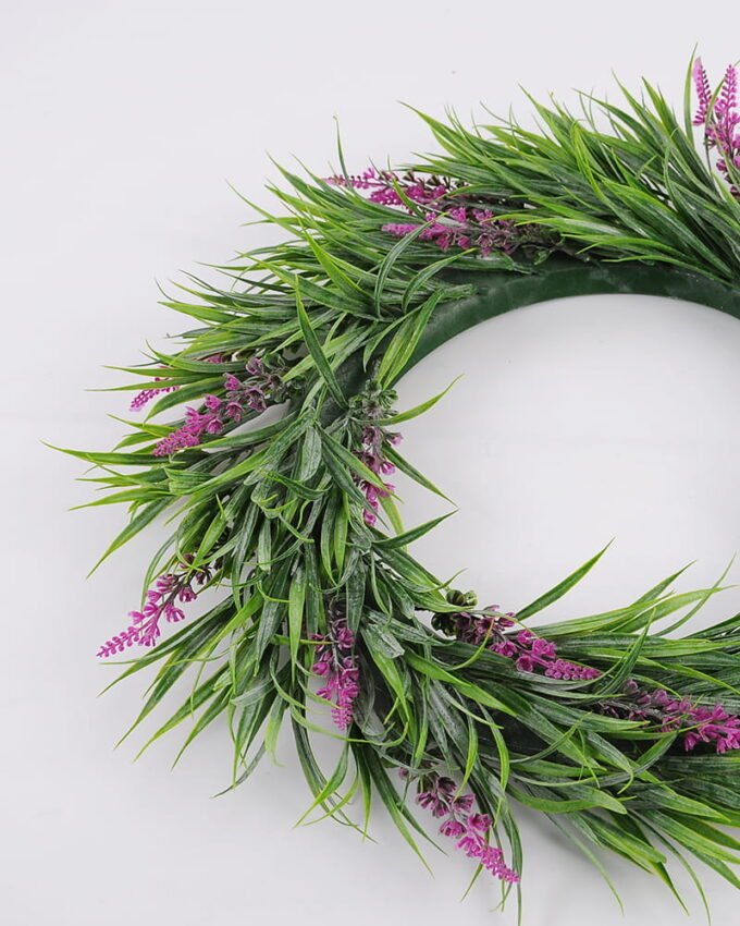 Artificial Plant 9*45cm Wreath GS-36620021-R1 Banners&Garlands 3,000+ sqm showroom with thousands of artificial flowers, plants & trees ready for global sourcing.