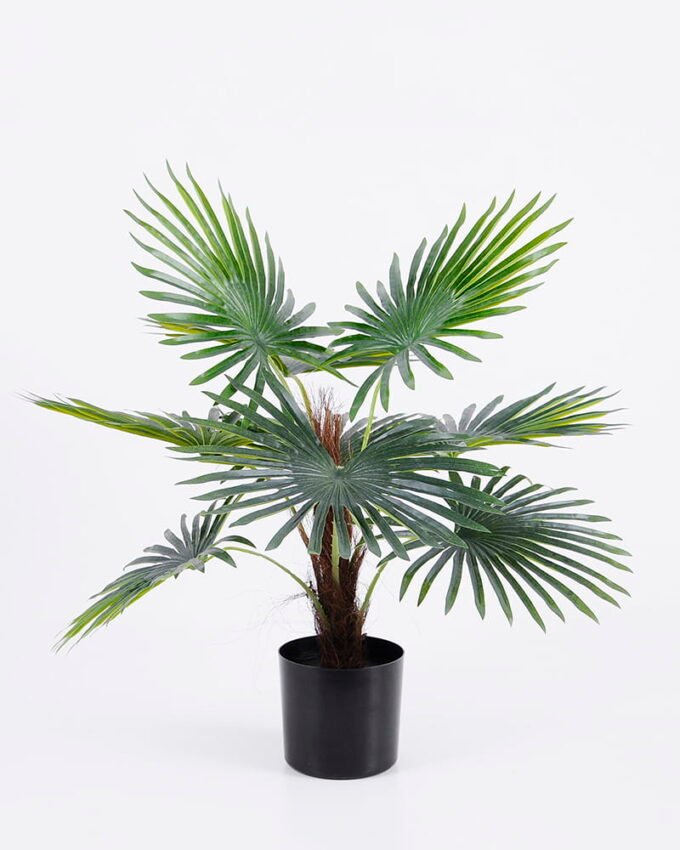 Artificial Tree 55*55*58cm wai Palm in pp pot/lvs9 GS-26620016 Tree&Plant YeahFlower is one of Chinese leading OEM manufacturers and exporters , supplying the silk flowers, wholesale artificial trees
