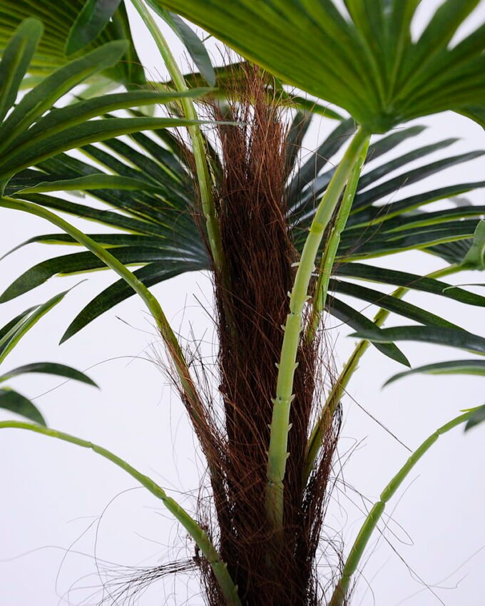 Artificial Tree 55*55*58cm wai Palm in pp pot/lvs9 GS-26620016 Tree&Plant YeahFlower is one of Chinese leading OEM manufacturers and exporters , supplying the silk flowers, wholesale artificial trees
