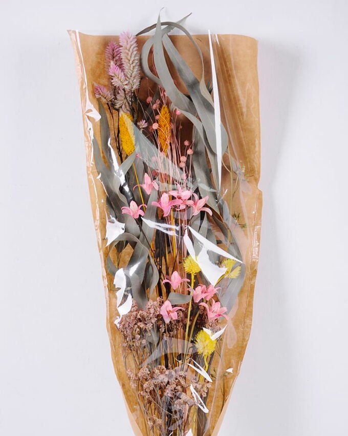 Dried Flowers 16*68CM Dried natural items bouquet in bag(50g/bouquet, H:68CM) GS-56620092 Bouquet YeahFlower is one of Chinese leading OEM manufacturers and exporters , supplying the silk flowers, wholesale artificial trees
