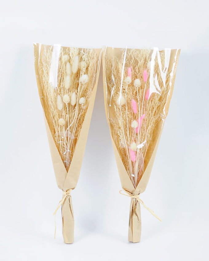 Dried Flowers 20*57CM Dried natural items bouquet with paper wrapped(35g/bouquet, H:58CM) GS-56621001JJA-W1 Dried Flowers YeahFlower is one of Chinese leading OEM manufacturers and exporters , supplying the silk flowers, wholesale artificial trees