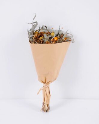 Dried Flowers 20*50CM Dried natural items bouquet with paper wrapped(90g/bouquet, H:50CM) GS-56620080 Bouquet YeahFlower is one of Chinese leading OEM manufacturers and exporters , supplying the silk flowers, wholesale artificial trees