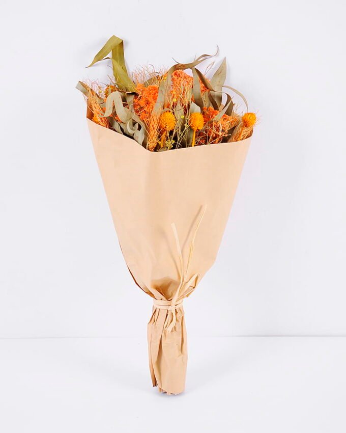 Dried Flowers 20*50CM Dried natural items bouquet with paper wrapped(90g/bouquet, H:50CM) GS-56620085 Bouquet YeahFlower is one of Chinese leading OEM manufacturers and exporters , supplying the silk flowers, wholesale artificial trees