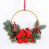 Artificial Flower 32*46cm Christmas wreath GS-62121012