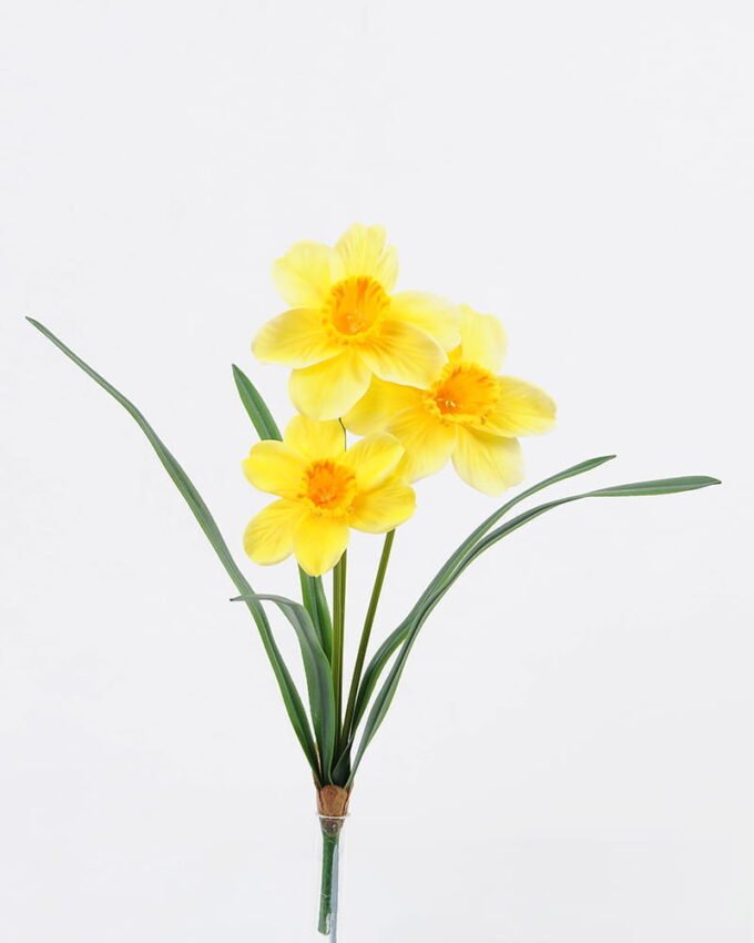 Artificial Flower 26*40CM Daffodil bush*3 GS-15421006-W1