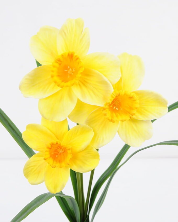 Artificial Flower 26*40CM Daffodil bush*3 GS-15421006-W1