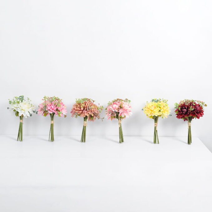 Artificial Flower 16*26CM Dahlia bush*5 GS-58821026-K1