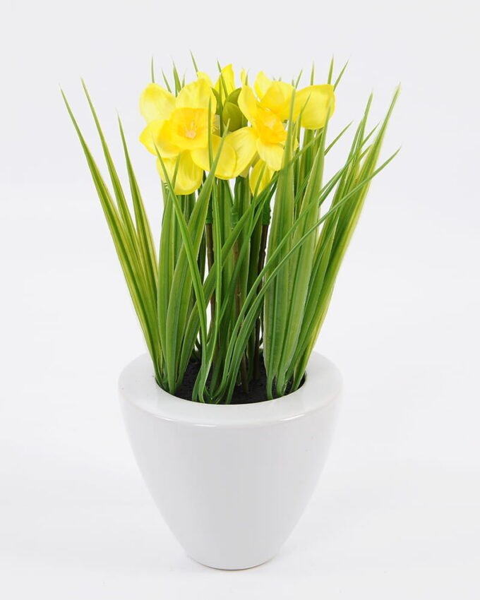 Artificial Flower Flower in ceramic pot GS-62121006-P1_5 Artificial Flower 16*24cm Flower in ceramic pot GS-62121006-P1