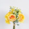 Artificial Flower 17*27CM Rose bush*5 GS-58821024-W1