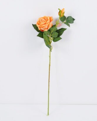 Artificial Flower 17*67cm Rose spray*2 GS-46521001-O1 Single Flowers YeahFlower is one of Chinese leading OEM manufacturers and exporters , supplying the silk flowers, wholesale artificial trees Artificial Flower 17*67cm Rose spray*2 GS-46521001-O1